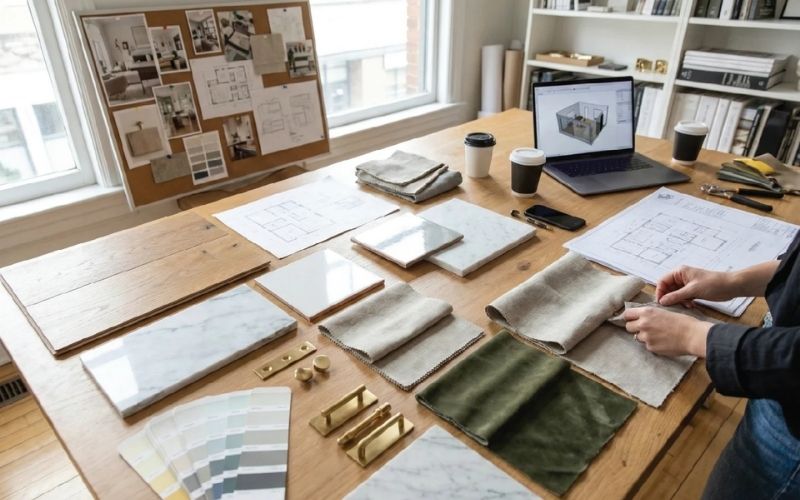 Material & Finish Selection
